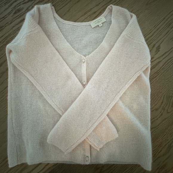 Sézane Soft pink/peach Cardigan - Picture 2 of 6